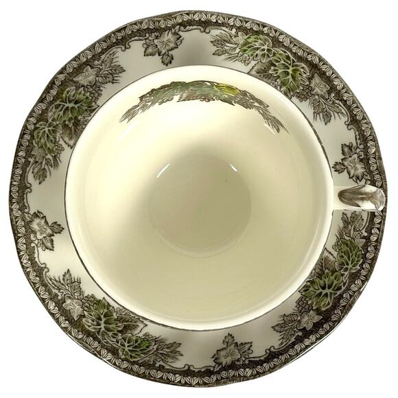 Johnson Bros Friendly Village England Vintage The Ice House Cup and Saucer Set! - Picture 6 of 11